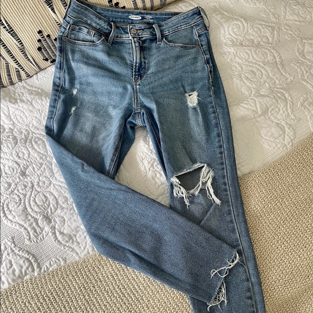 Old Navy Rockstar Super Skinny High Rise Jeans
